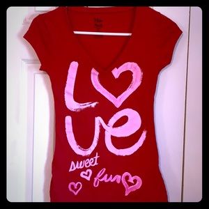 Love t-shirt 😀 3 for $25